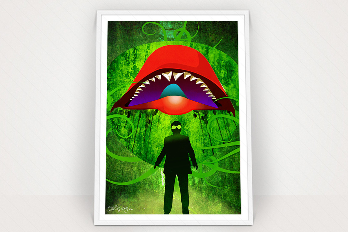 Little Shop of Horrors Poster, an Illustration by Paper Design (Photo 1 of 2)