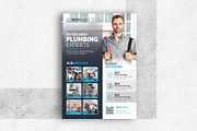 Plumbing Handyman Flyer, a Flyer Template by GraphicsBurg (Thumbnail 2 of 4)