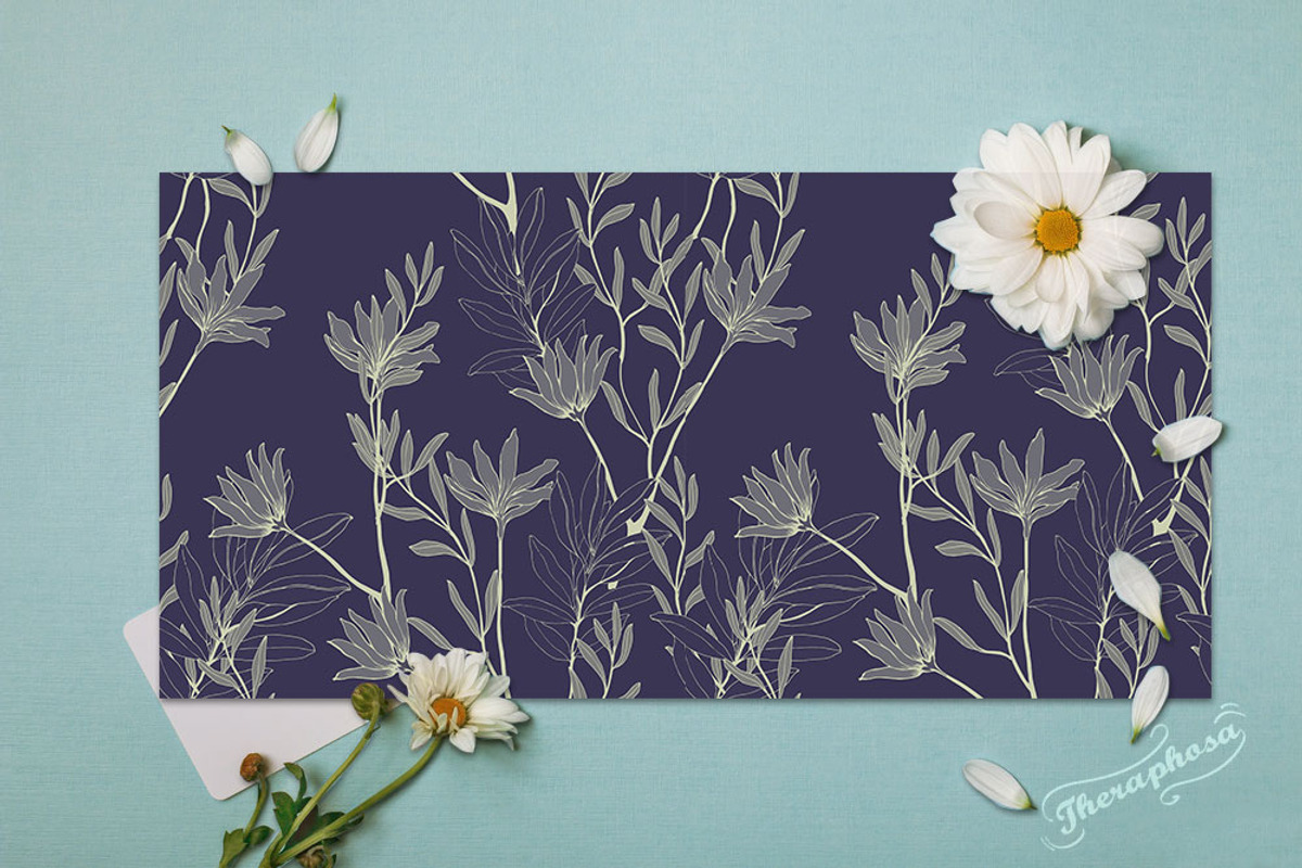 20JPG/EPS Tropical floral pattern, a Pattern Graphic by Theraphosath (Photo 22 of 34)