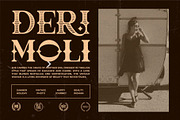 Briqa || Vintage Retro Serif Font, a Serif Font by Ermedia Studio (Thumbnail 3 of 10)