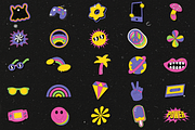 Vol.2 Retro Sticker Pack, a Product Mockup by Shinra Labs (Thumbnail 5 of 8)