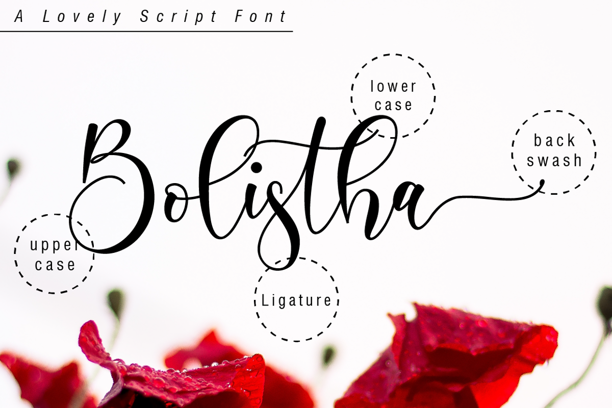Boshela - Wedding Font, a Script Font by Nissa Studio (Photo 10 of 12)