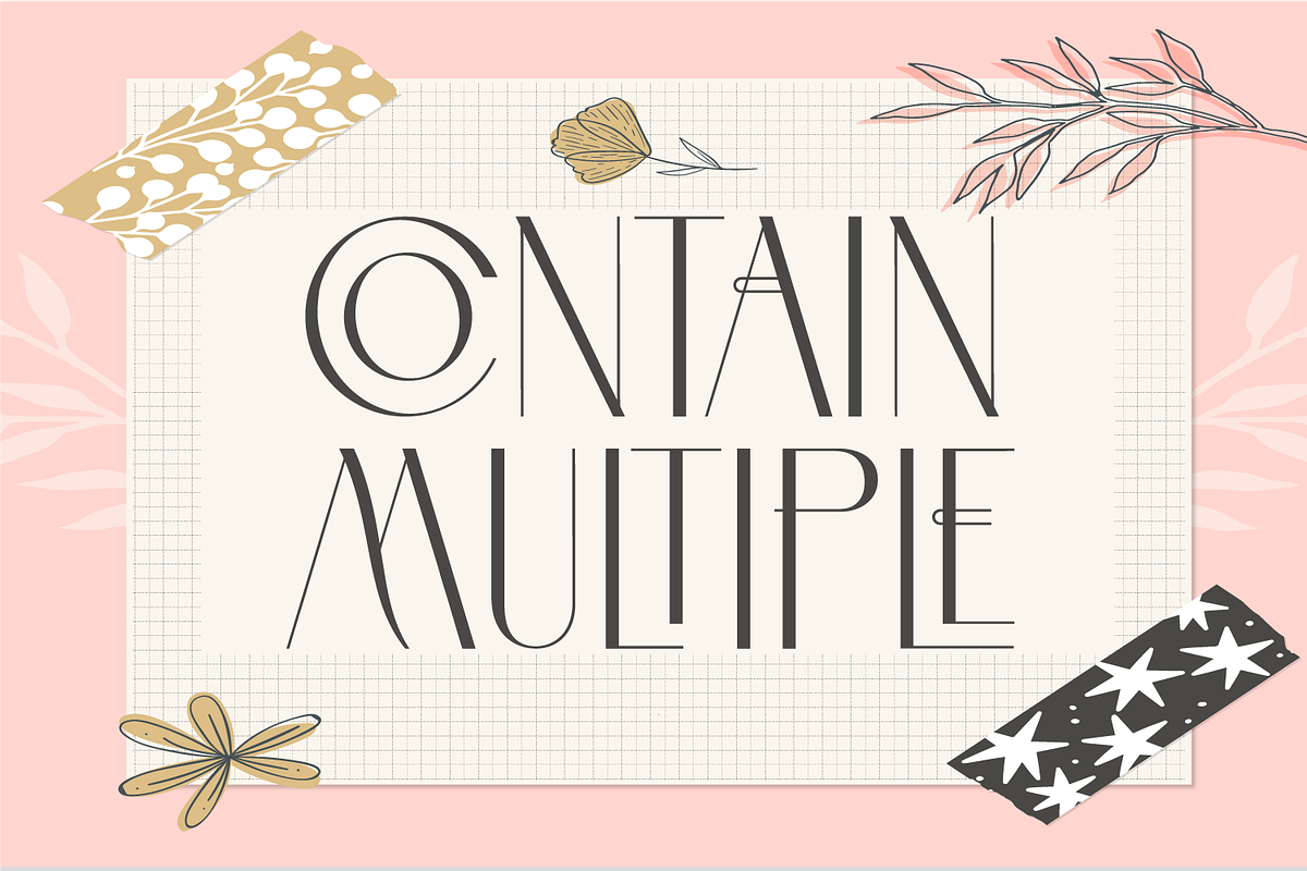 MCLASSIC FONT, a Sans Serif Font by 177Studio (Photo 3 of 7)