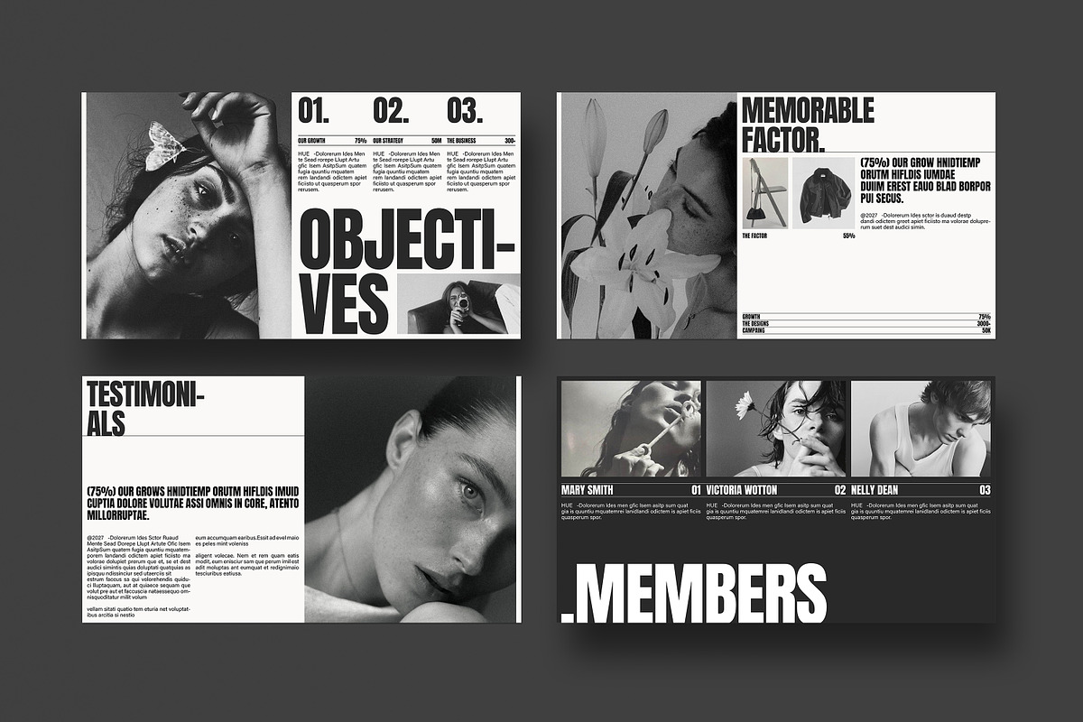 HUE | Strategy Presentation Canva, a Presentation Template by SlideStock (Photo 9 of 10)