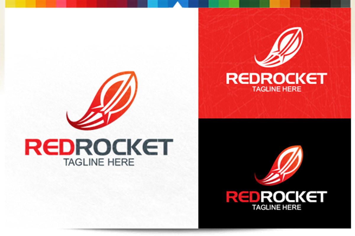 Red Rocket, a Branding & Logo Template by Acongraphic