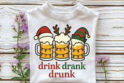 Christmas Beer Mug Sublimation, an Illustration by CraftArtStudio (Thumbnail 2 of 4)