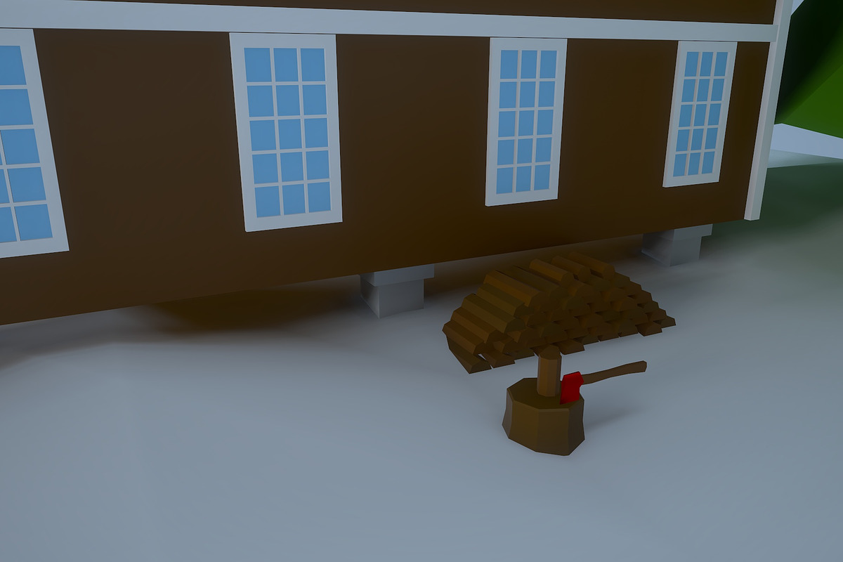 Low Poly House, an Architecture 3D Model by Midgardians (Photo 6 of 14)