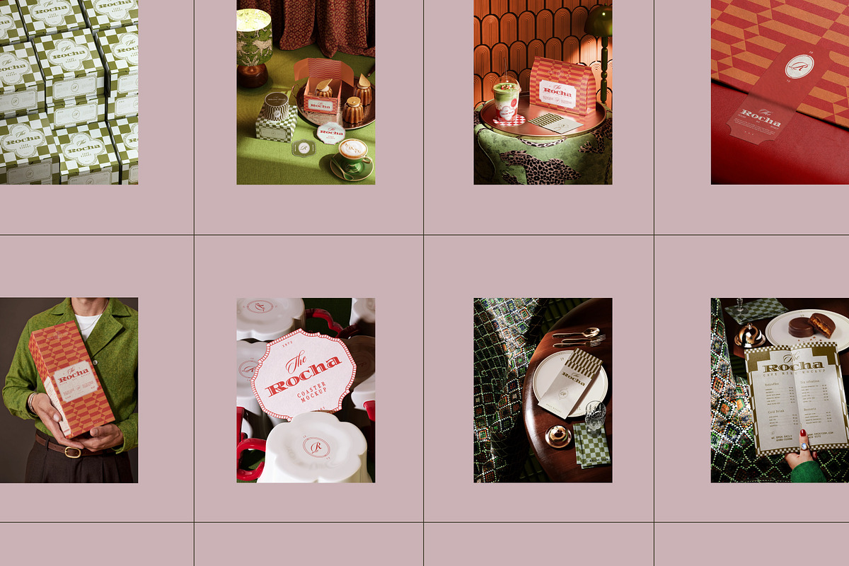 The Rocha – Bakery cafe mockups, a Packaging Mockup by Creatoom (Photo 8 of 8)