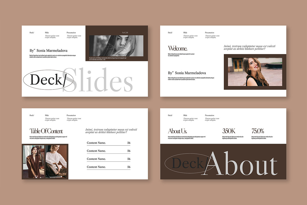 Business Presentation Template, a Presentation Template by Mighty-Slide (Photo 2 of 5)
