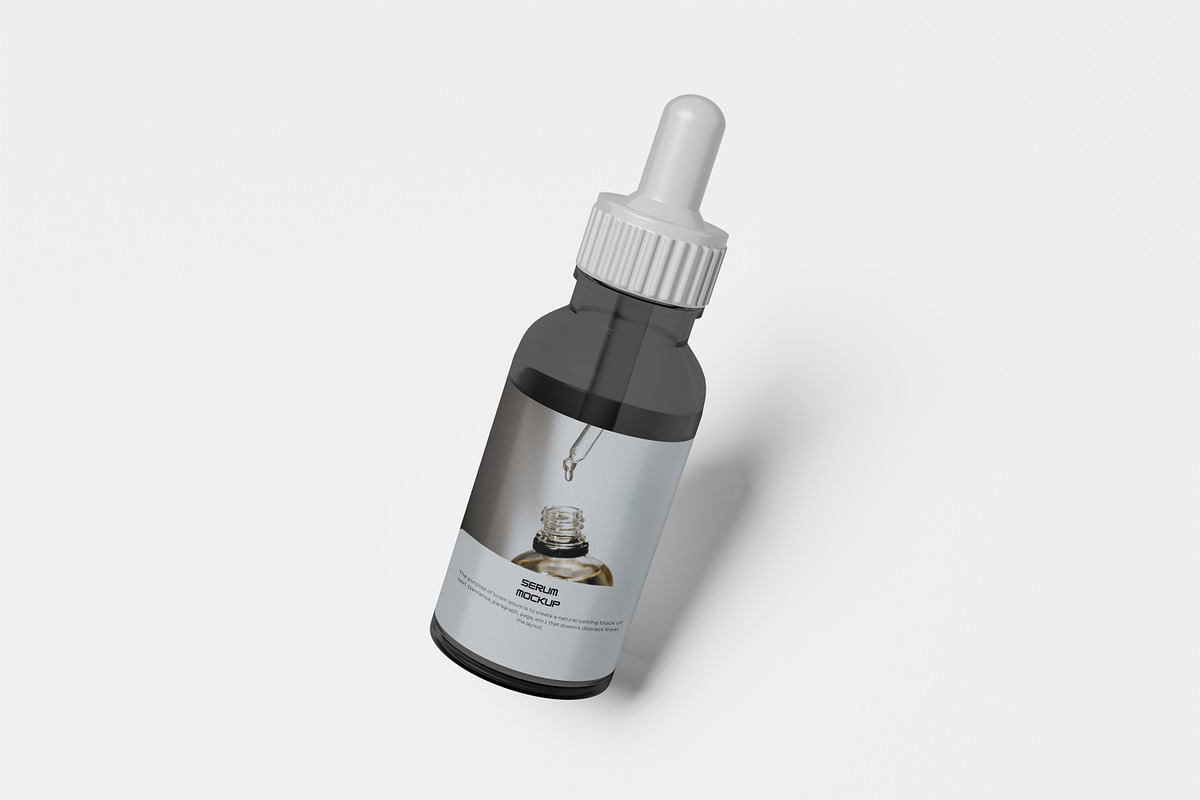 Dropper Bottle Mockup, a Cups & Container Mockup by kebunmockup (Photo 3 of 5)