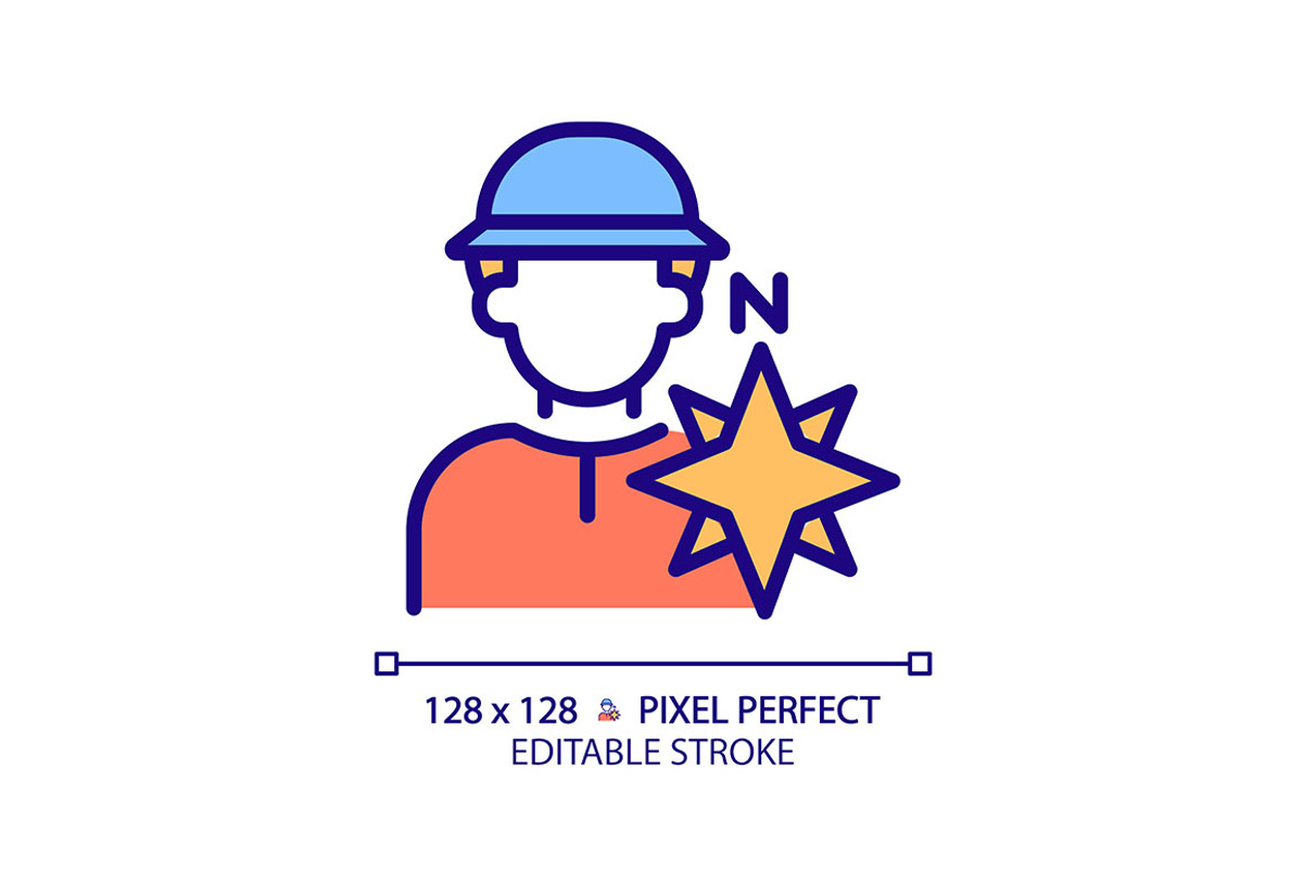 Explorer pixel perfect RGB color, an Icon by IMG Visuals
