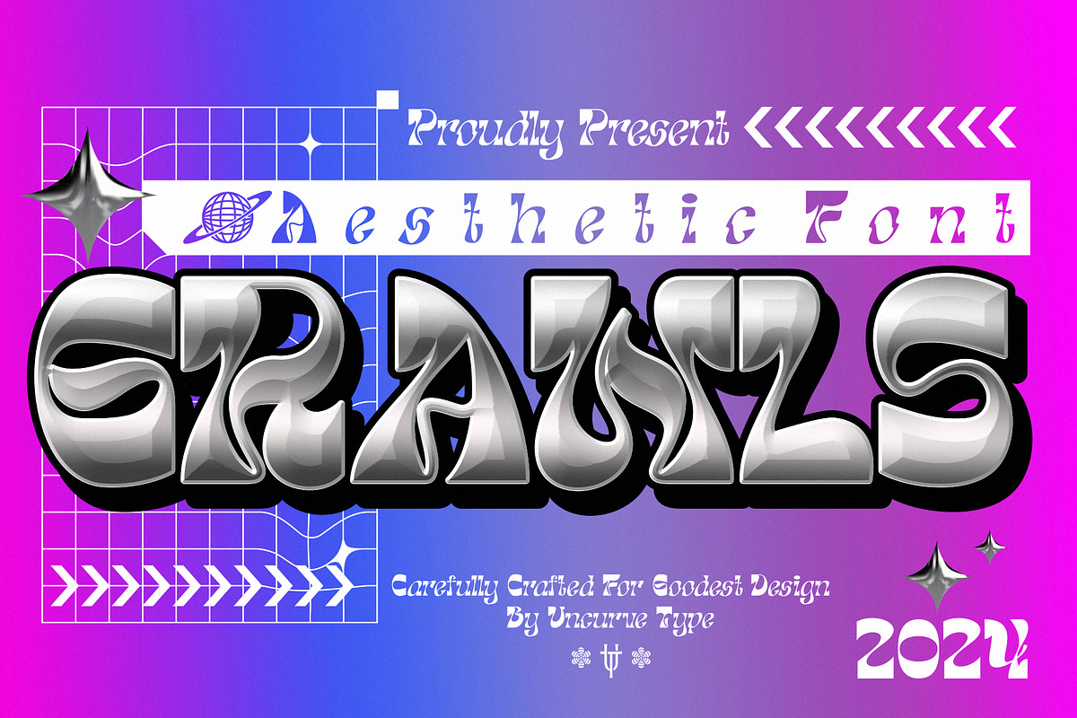 Grawls, a Serif Font by uncurve (Photo 1 of 9)