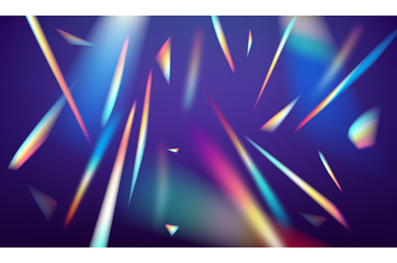 Holographic confetti glitters, an Illustration by Vector Tradition