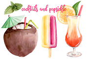 Summer Heat Watercolor Set Clipart, an Illustration by Sha1nee (Thumbnail 3 of 5)