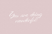 Euphoria, a Script Font by Katie Holland (Thumbnail 3 of 7)