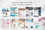 Kids Newsletter Canva Template, an Email Template by PixelCraft (Thumbnail 9 of 9)