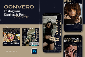 Hype Instagram Template - Convero