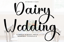 Dairy Wedding