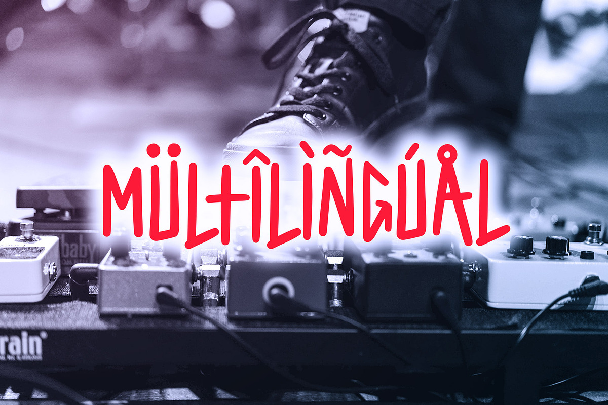 King of Rock Heavy Metal Font, a Blackletter Font by doffdog (Photo 9 of 9)