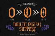 Black Chorola Typeface, a Blackletter Font by alit design (Thumbnail 12 of 15)