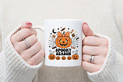 Coquette Bow Pumpkin PNG, a Seasonal Illustration by Designking (Thumbnail 4 of 4)