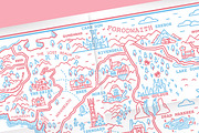 Middle Earth Map, an Object Illustration by Great Glebsby (Thumbnail 5 of 8)