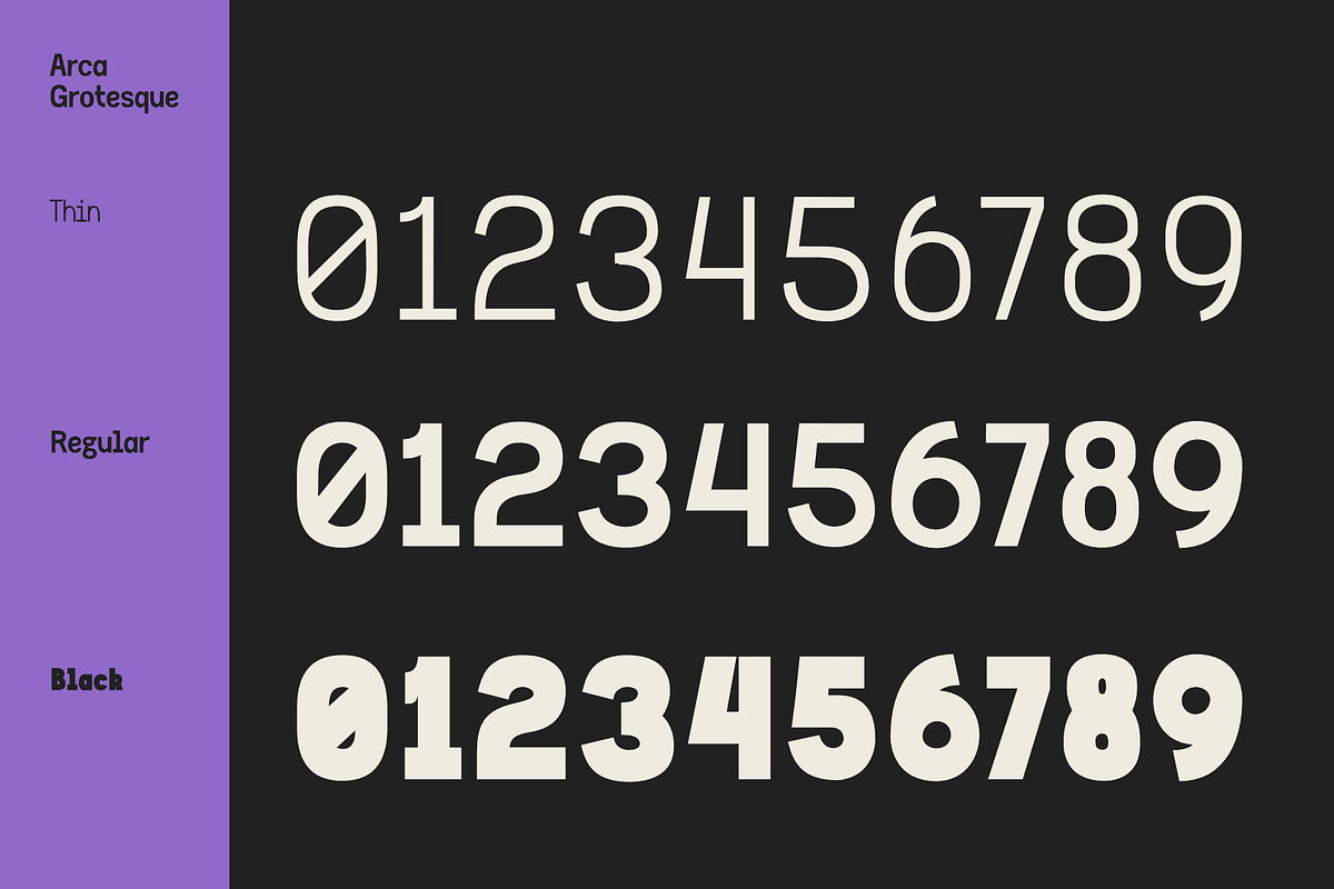 Arca Grotesque Modern Sans Serif, a Sans Serif Font by Oui Studio (Photo 7 of 10)