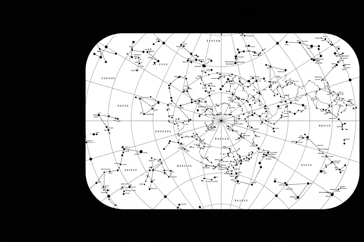Elegant custom star map wall panel, an Illustration by Amazin_art (Photo 19 of 36)