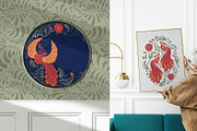 PETRYKIVKA - Ukranian folk art, an Illustration by Evgenia Pichkur (Thumbnail 3 of 15)