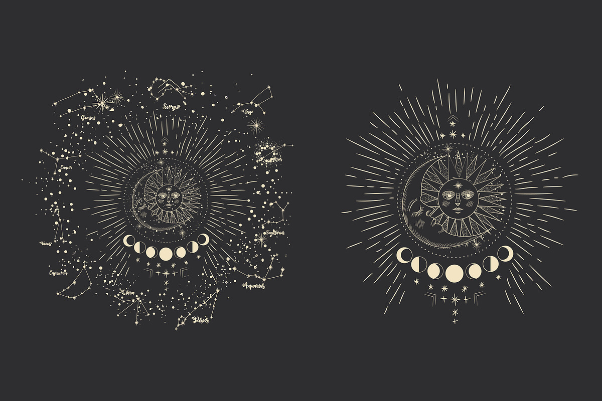 Space set, an Illustration by Chikovnaya (Photo 13 of 24)
