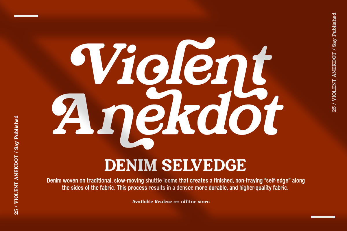 Fareza - Modern Serif Font, a Serif Font by RagamKata (Photo 4 of 11)