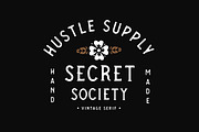Secret Society - A Vintage Serif, a Serif Font by Hustle Supply Co. (Thumbnail 2 of 7)