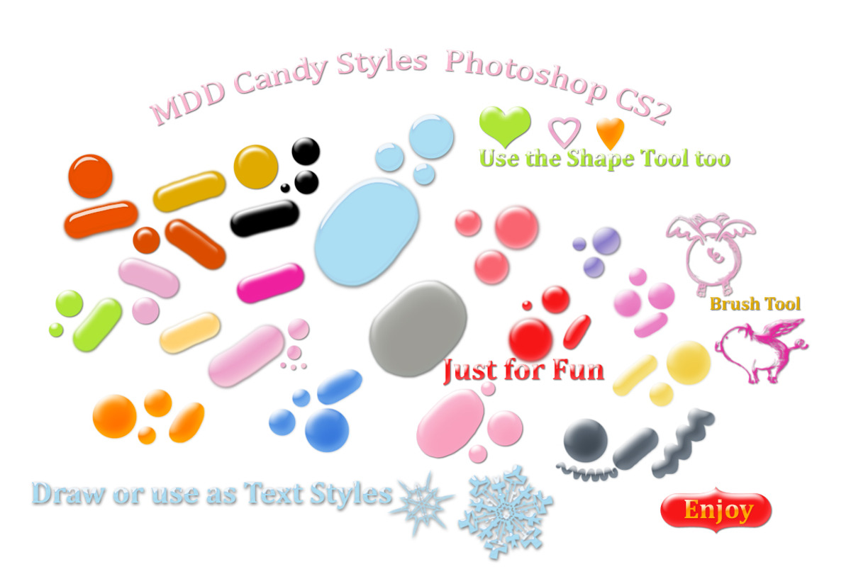Photoshop ASL Styles, a Layer Style Add-On by MDD Designs (Photo 1 of 3)