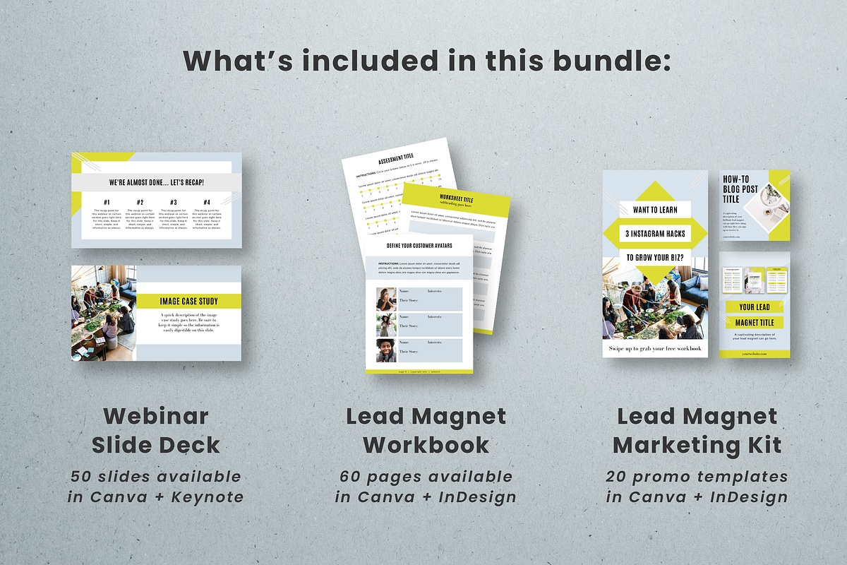 Ultimate Lead Magnet Bundle, a Design Template by Studio Soluna (Photo 2 of 19)