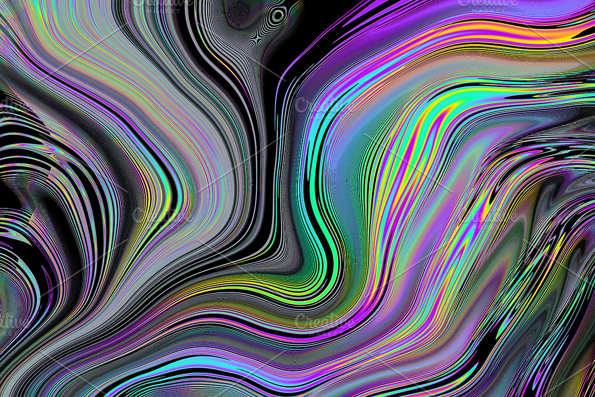 Acid psychedelic textures 50 Pack, a Texture Graphic by tkdesign (Photo 49 of 50)