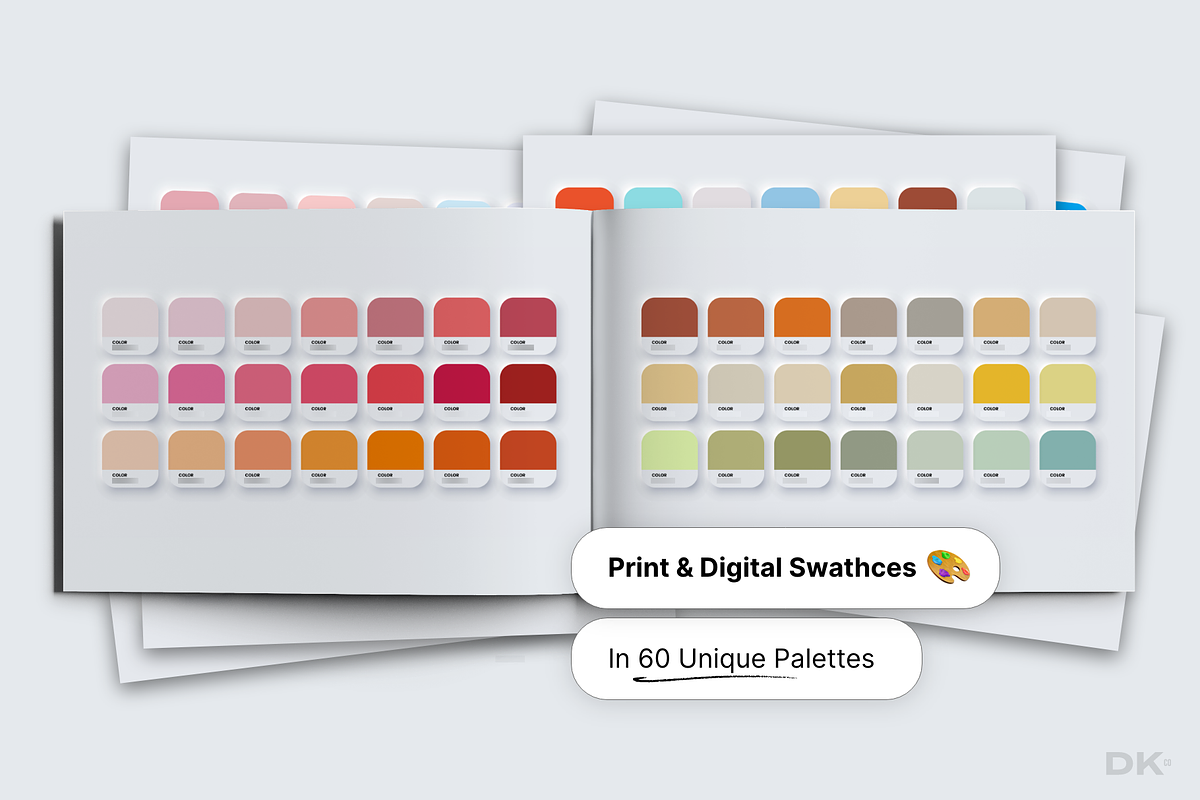 Color Palette Swatches Mega Bundle, a Palette Add-On by Designer's Kit Co (Photo 9 of 9)