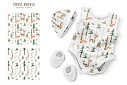 Forest animals watercolor, an Animal Illustration by Marina Ermakova (Thumbnail 10 of 13)