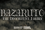 Bazaruto Decorative Family, a Font by Stiggy & Sands (Thumbnail 1 of 7)