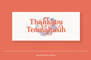 Mufteya - Retro Serif Font, a Serif Font by Zarma Type (Thumbnail 14 of 14)