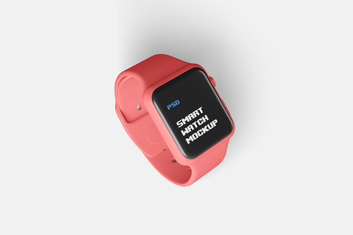 Smart Watch Mockups, a Wearable Device Mockup by artimasa (Photo 5 of 5)