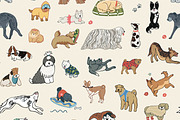 Funny Dogs, an Animal Illustration by GooseFrol (Thumbnail 11 of 14)