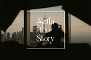 Ghina Ligature Serif Typeface, a Serif Font by yaqublekker (Thumbnail 6 of 10)