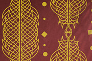 Vintage Golden Stamp Patterns, a Pattern Graphic by Design Unique (Thumbnail 7 of 12)