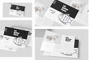 US Letter Landscape Flyer Mockups, a Product Mockup by GfxFoundry (Thumbnail 2 of 6)