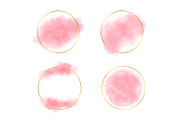 Circle frame watercolor, a Background Graphic by Syaeful Anas (Thumbnail 4 of 4)
