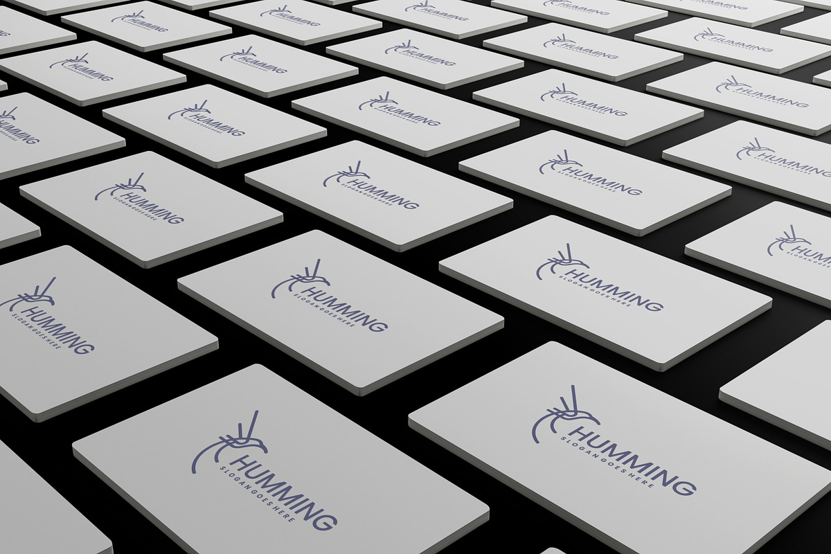 Minimalist Line Art Humming Bird, a Branding & Logo Template by Artnivora.Std (Photo 4 of 4)