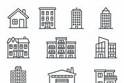 Bundles vector Real Estate Outline, an Outline Icon by adenpinkstore (Thumbnail 2 of 5)