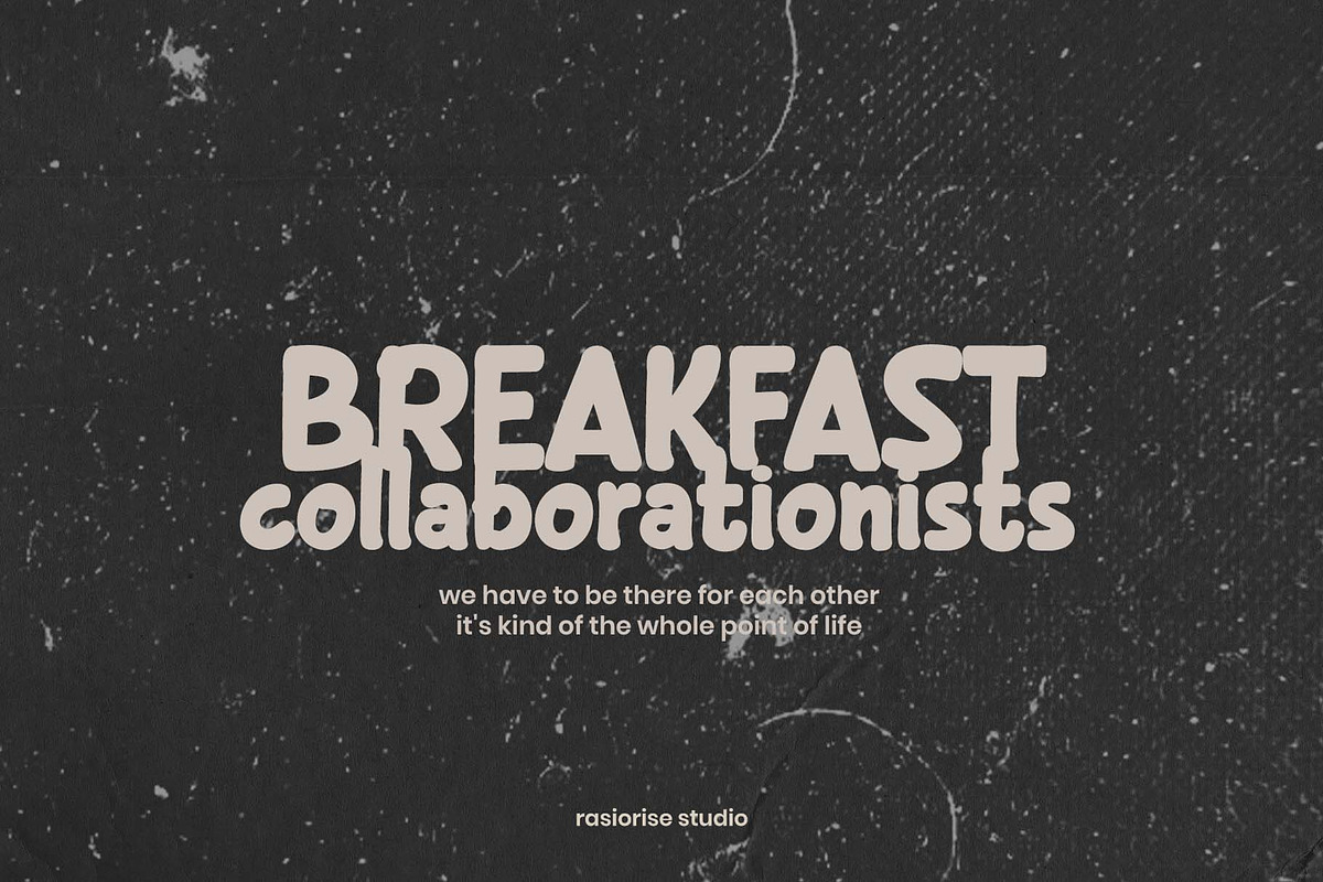 Klopy a Casual Doodle Font, a Handwritten Font by Rasiorise Studio (Photo 6 of 11)
