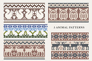 26 NORDIC KNITTING PATTERNS, a Pattern Graphic by Olga Begak Art & Design (Thumbnail 2 of 6)