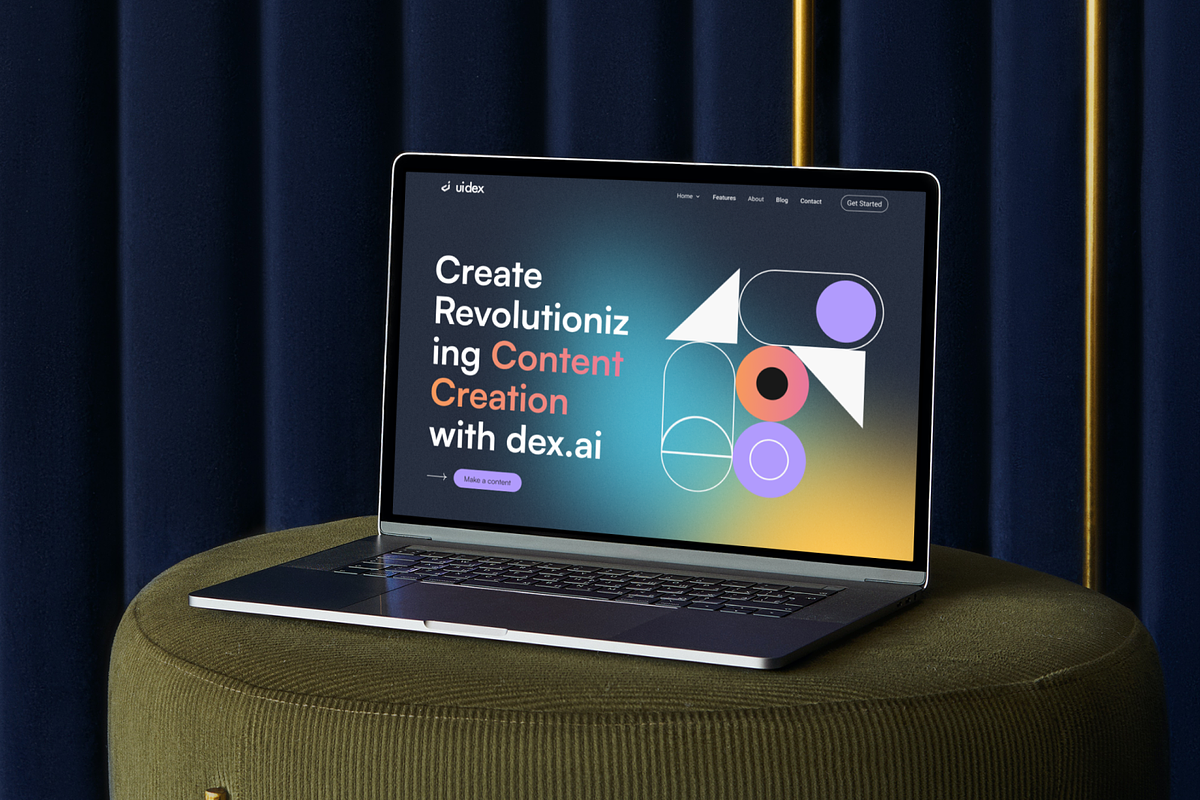 Website Header Exploration, a Landing Page Template by Ahmed Rubel (Photo 5 of 5)